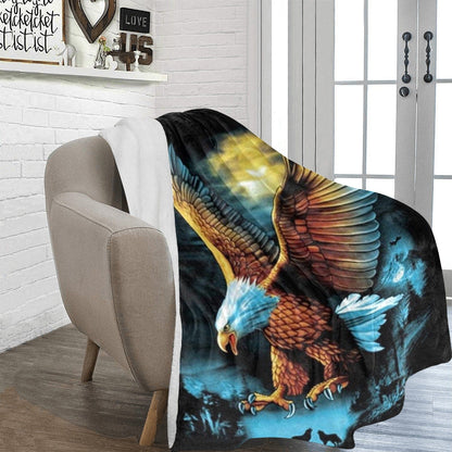 Flying Eagle Ultra-Soft Micro Fleece Blanket  Pioneer Kitty Market   