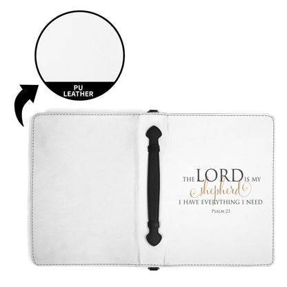Lord Is My Shepherd PU Leather Bible Book Cover with Pocket  Pioneer Kitty Market   