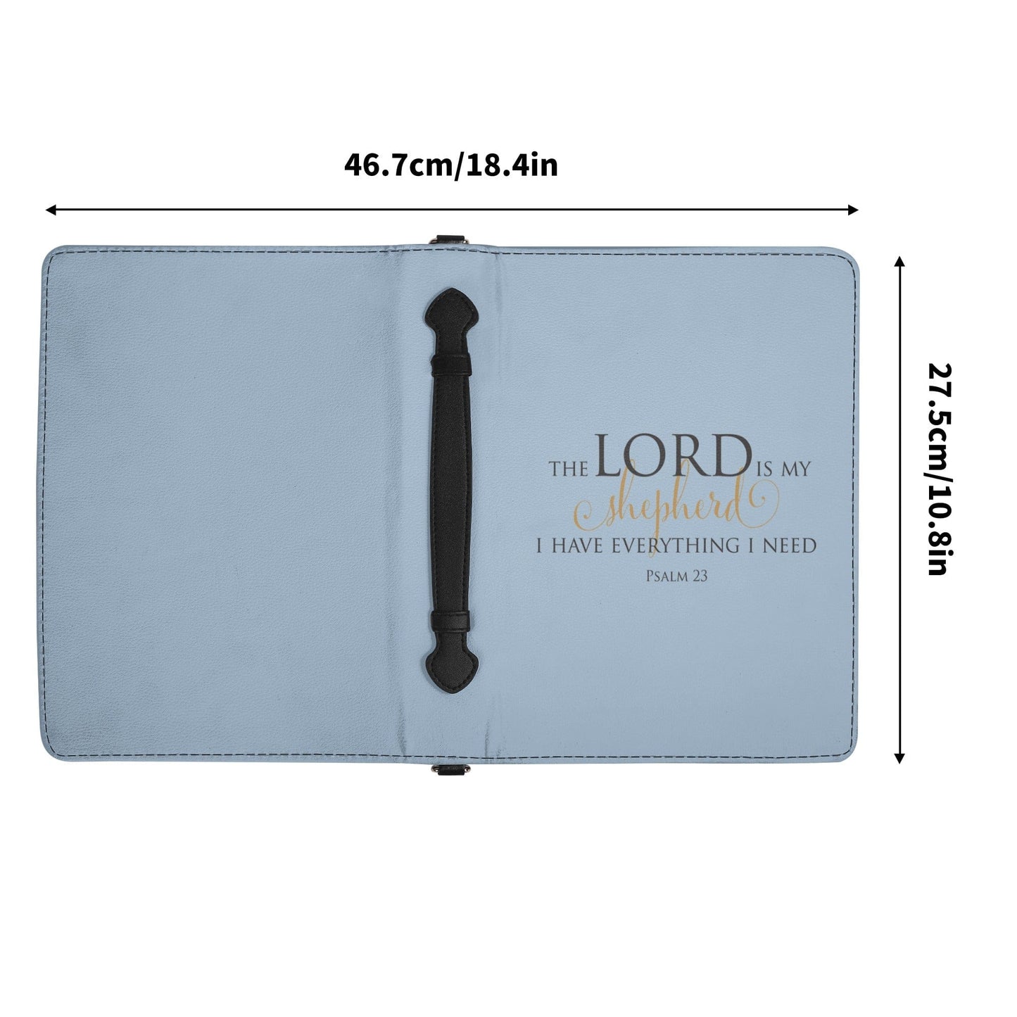 Lord Is My Shepherd PU Leather Bible Book Cover with Pocket  Pioneer Kitty Market   