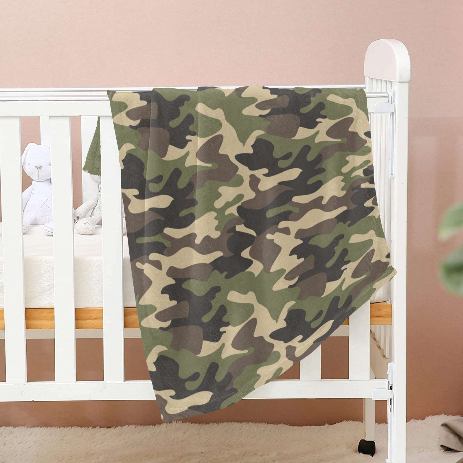 Camouflage Baby Blanket Baby Blanket 30"x40" Pioneer Kitty Market   