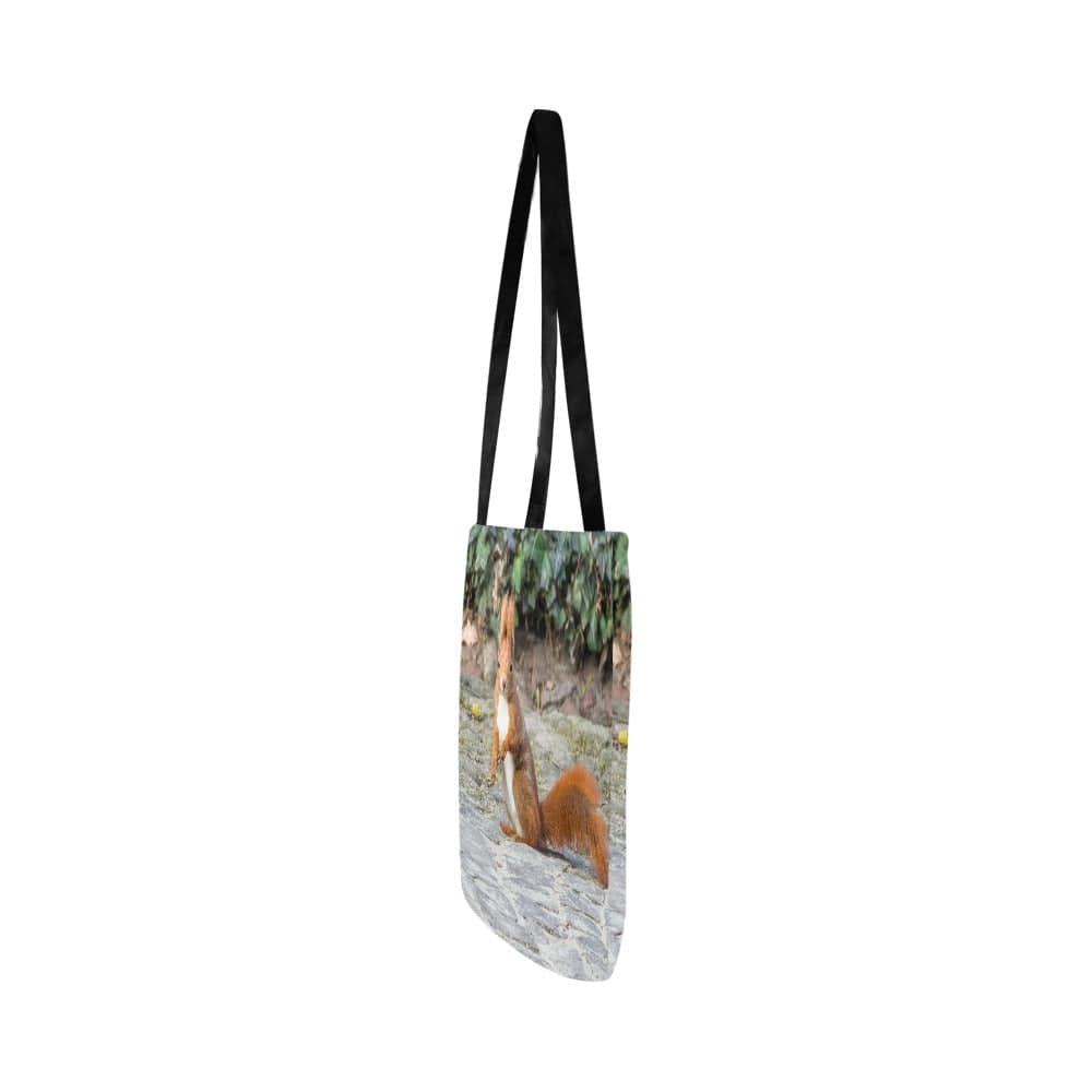 Squirrely Lightweight Shopping Tote Bag Bags Pioneer Kitty Market   