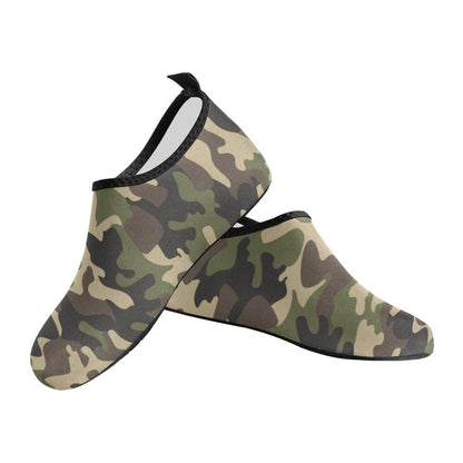 Camouflage Kid's Slip-On Water Shoes Kids' Slip-On Water Shoes (056) Pioneer Kitty Market   