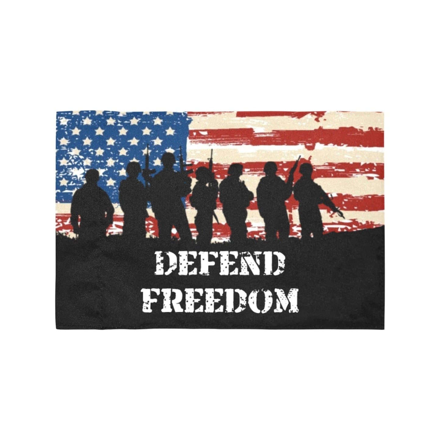 USA Defend Freedom Motorcycle Flag (Twin Sided) Motorcycle Flag (Twin Sides) Pioneer Kitty Market   
