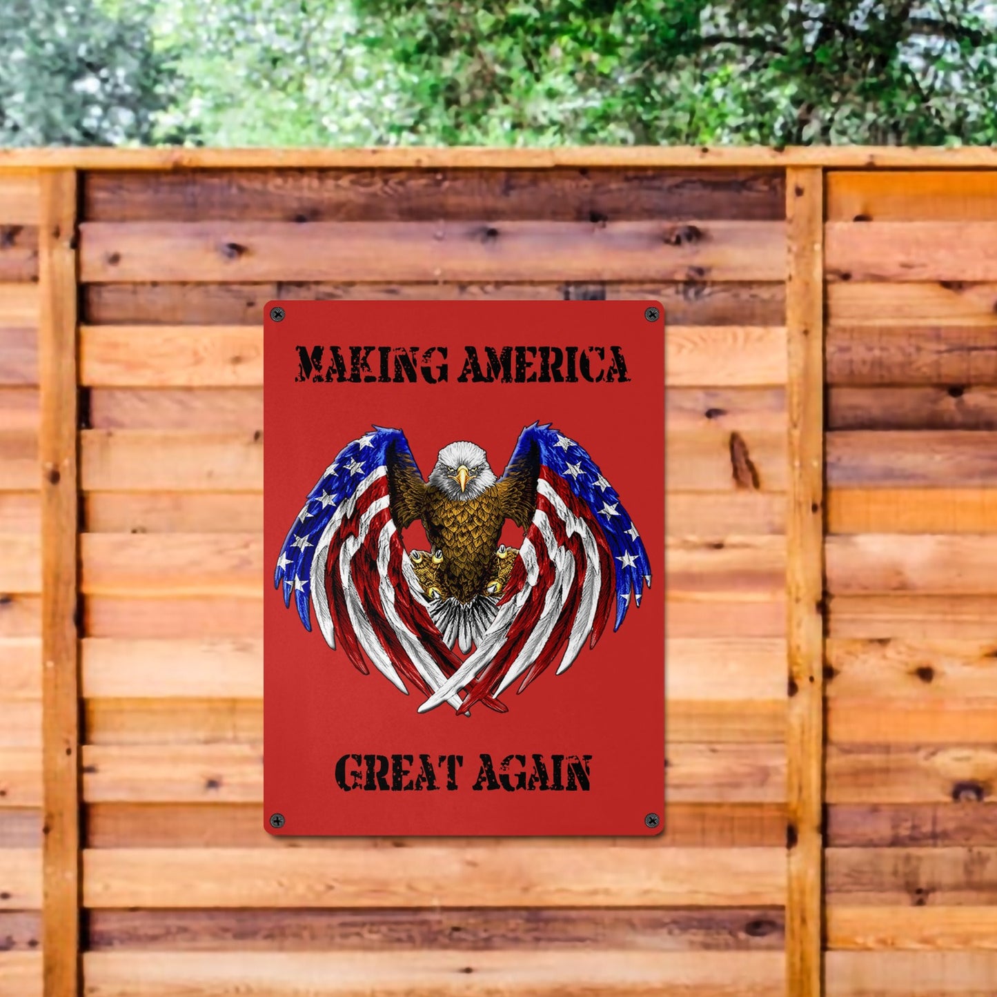 Making America Great Again Metal Sign (2 sign set) interestprint