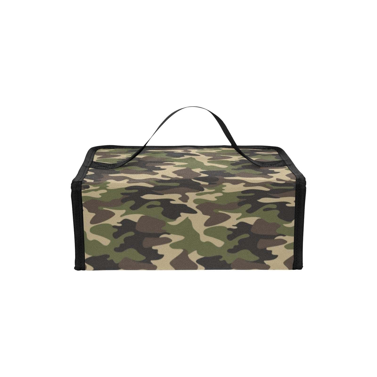 Camouflage Insulated Lunch Tote