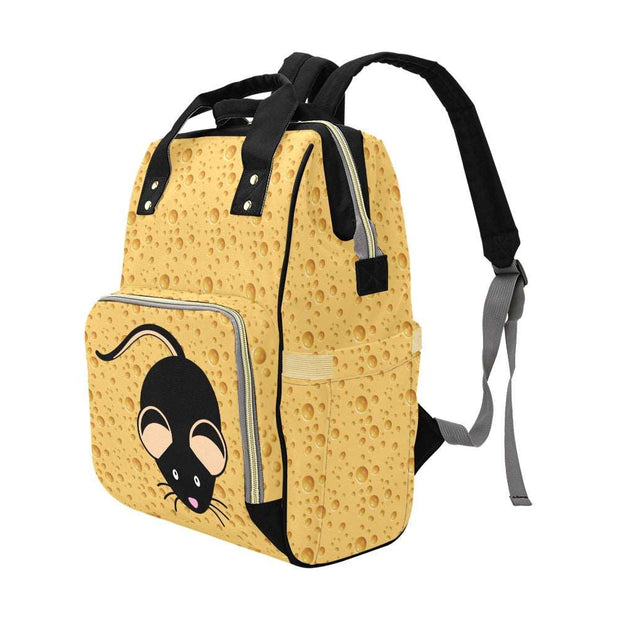 Cheesy Multifunctional Diaper Backpack Bag