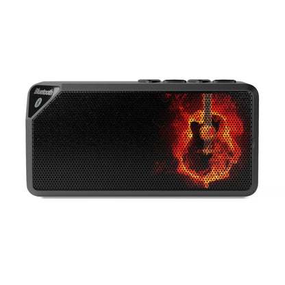 Burning Guitar Jabba Bluetooth Speaker Accessories Printify 4.25" x 2.25"  