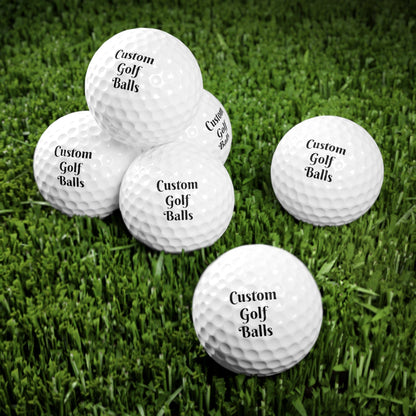 Customized 6 Piece Golf Ball Set Accessories Pioneer Kitty Market   