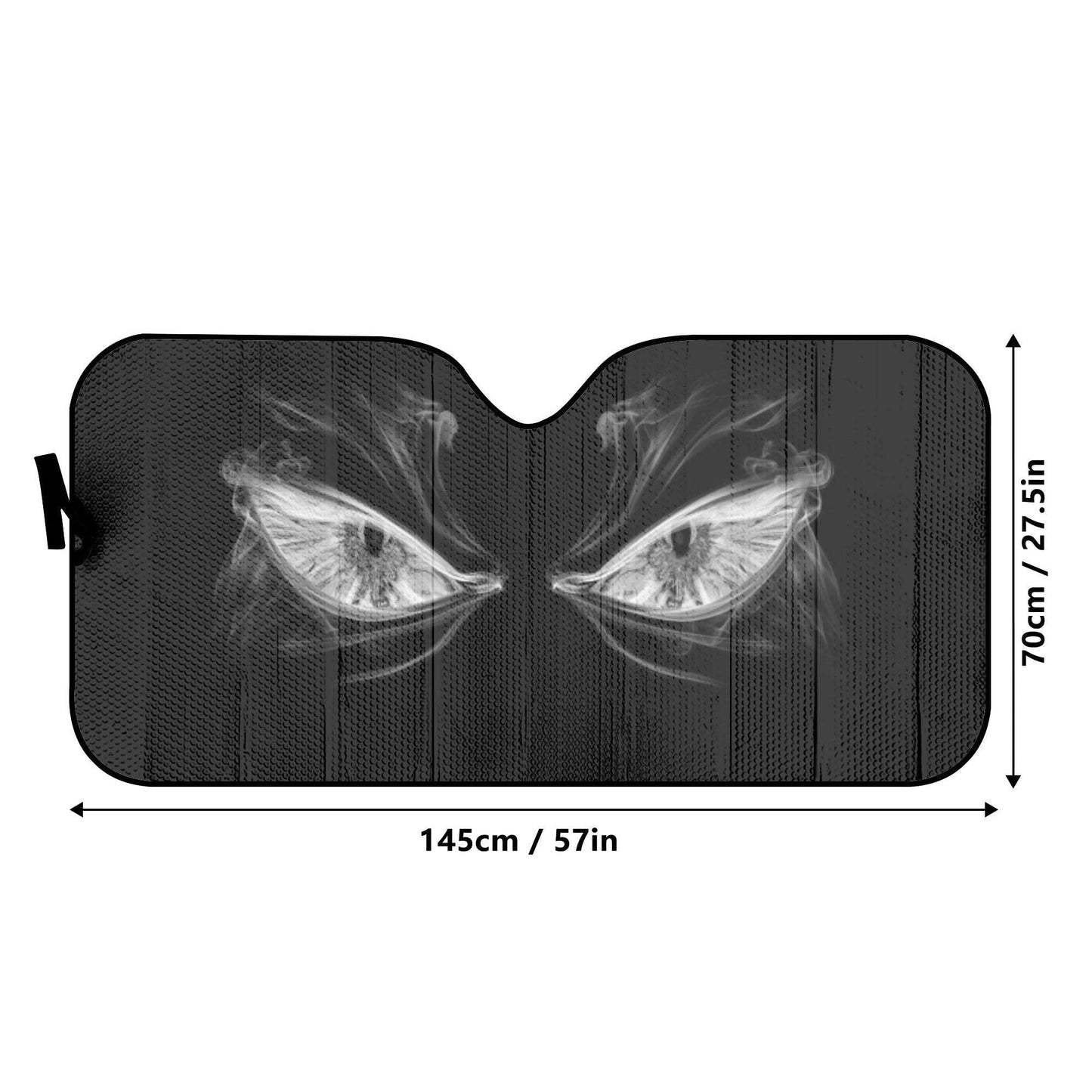 Angry Eyes Windshield Sun Shade car shade Pioneer Kitty Market   