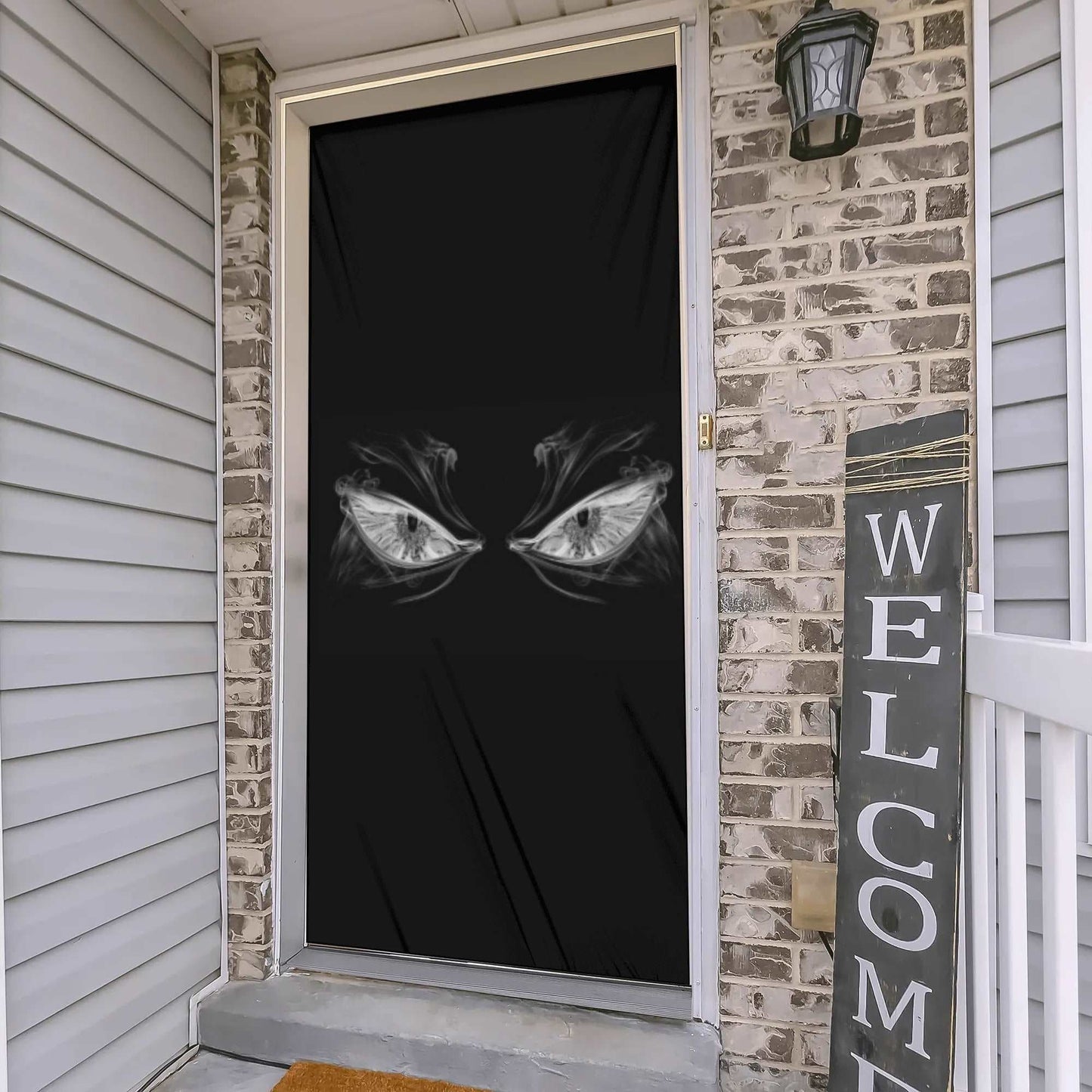 Angry Eyes Door Sock Home Decor Pioneer Kitty Market   