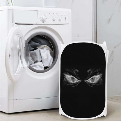 Angry Eyes Laundry Hamper