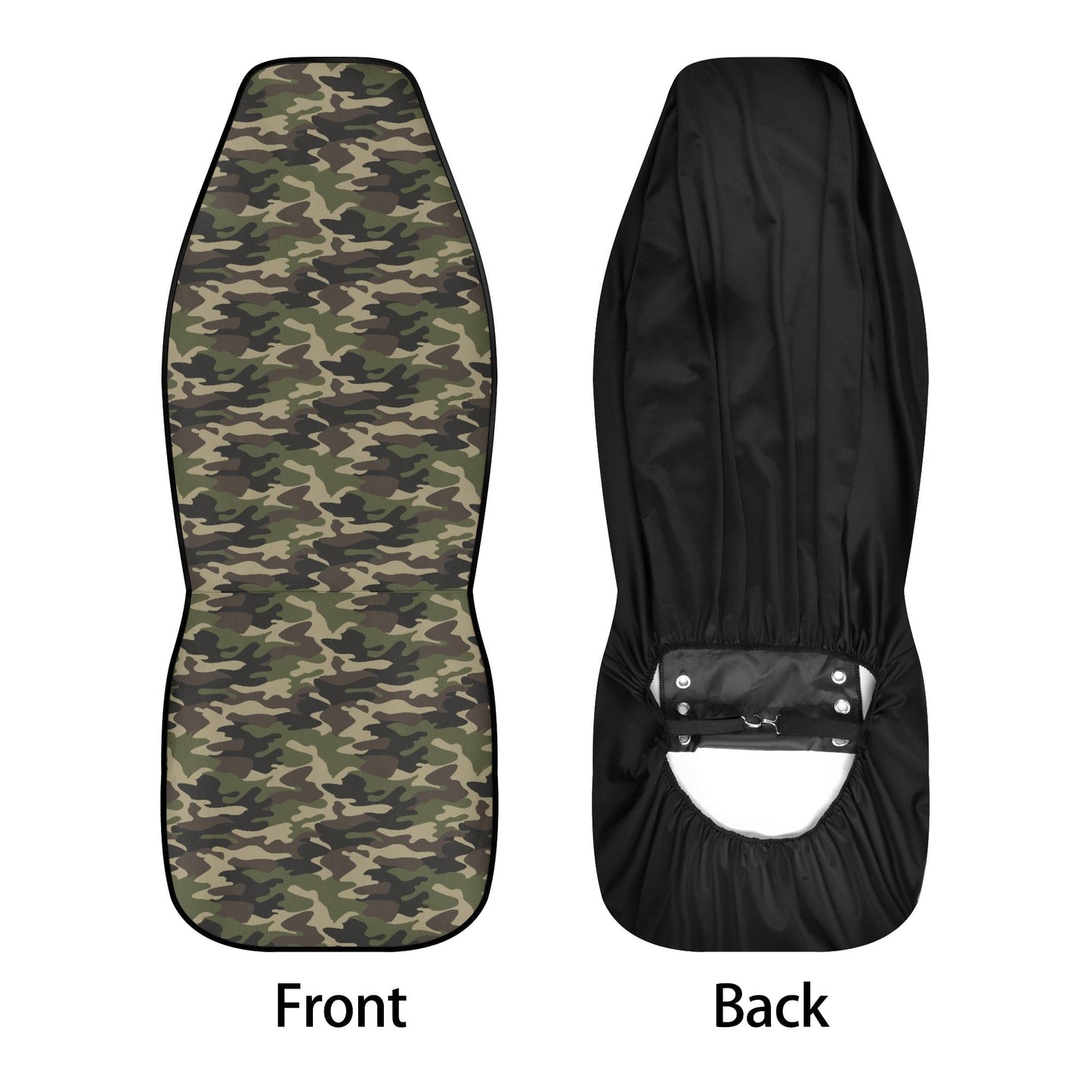 Camouflage Vehicle Seat Cover Set  popcustoms   