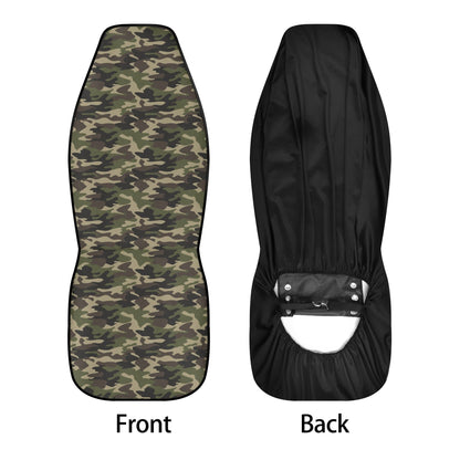 Camouflage Vehicle Seat Cover Set  popcustoms   