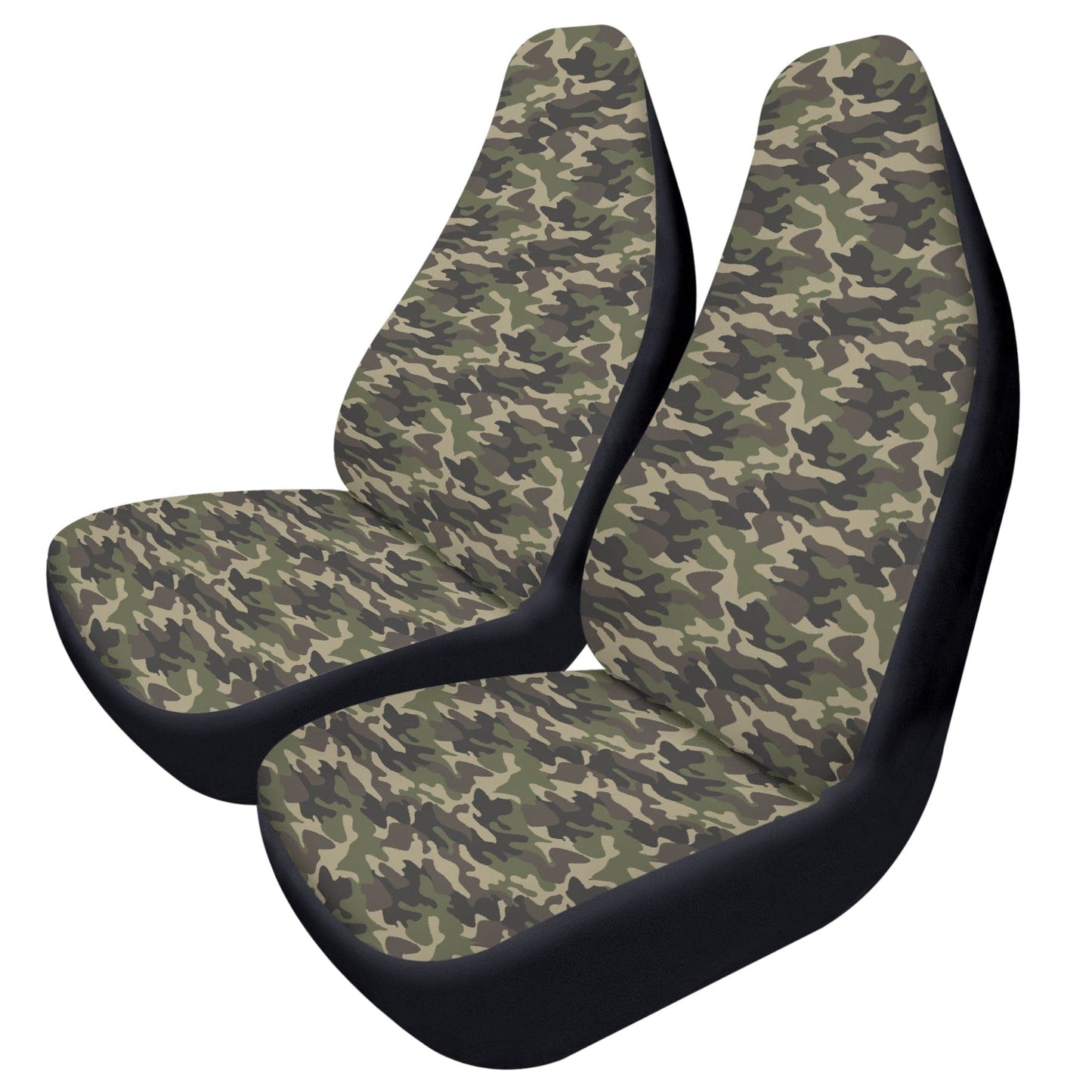 Camouflage Vehicle Front Bucket Seat Covers
