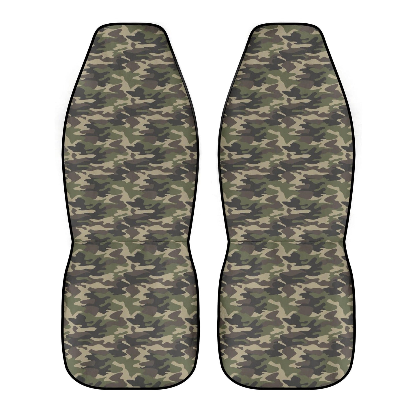 Camouflage Vehicle Front Bucket Seat Covers