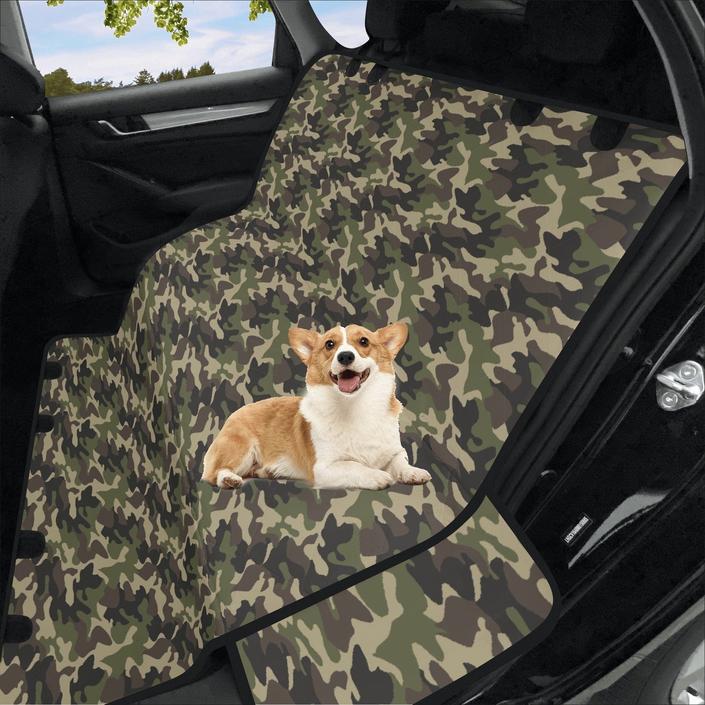 Camouflage Vehicle Pet Seat Cover