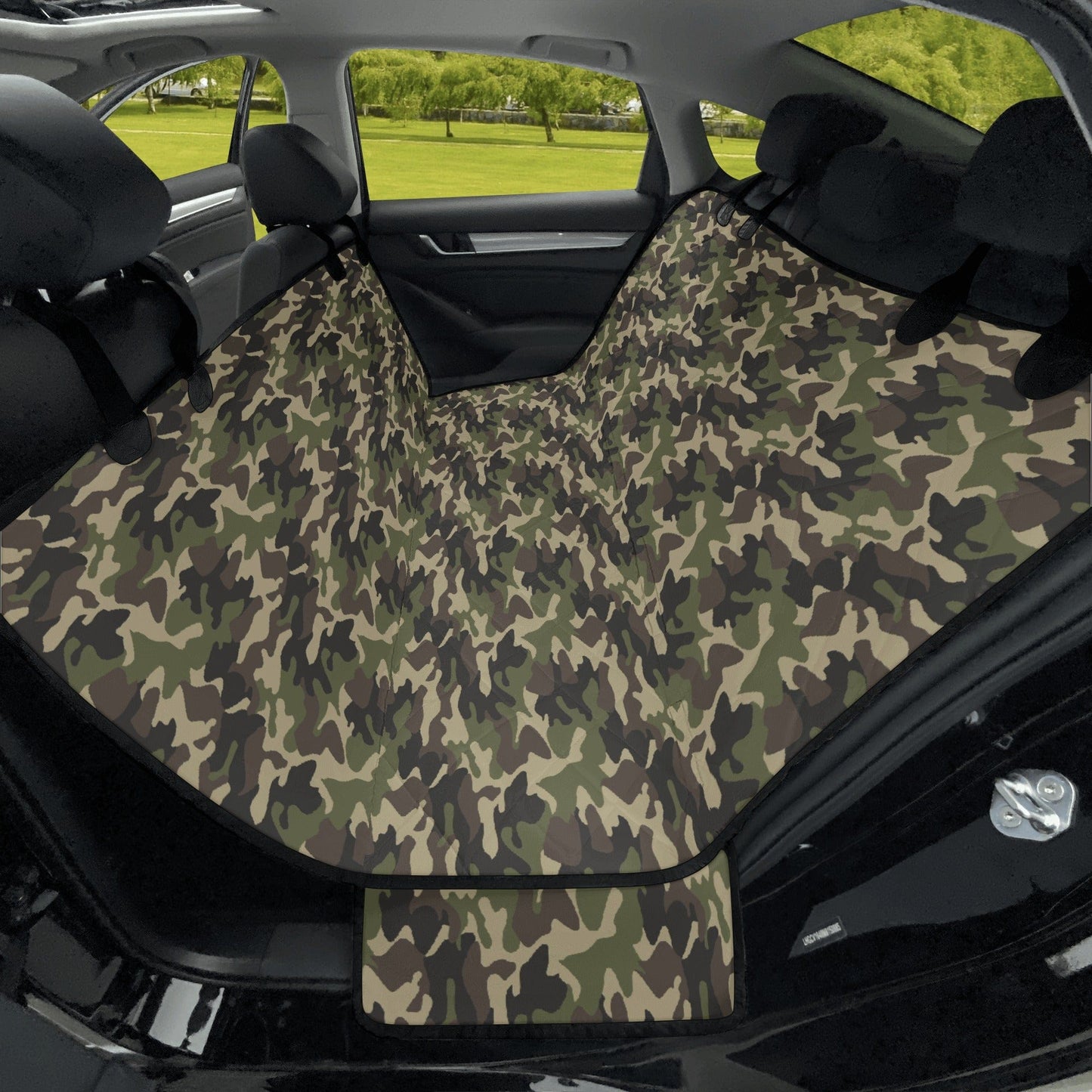 Camouflage Vehicle Pet Seat Cover  popcustoms   