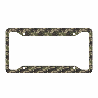 Camouflage License Plate Frame