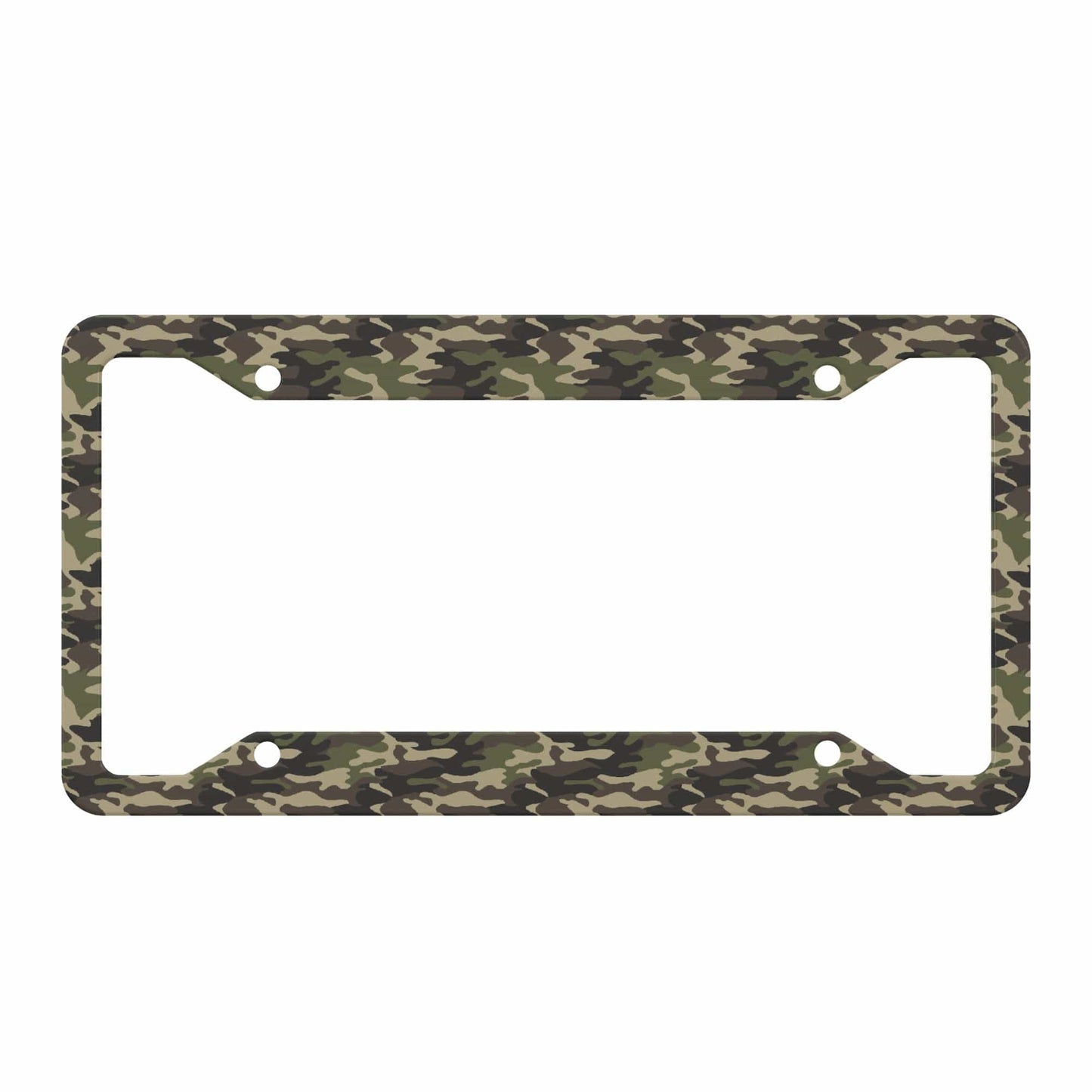 Camouflage License Plate Frame  popcustoms Default Title  