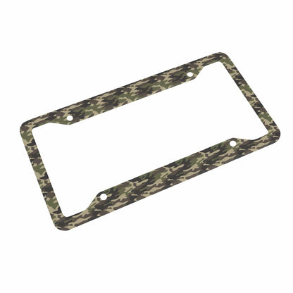 Camouflage License Plate Frame  popcustoms   