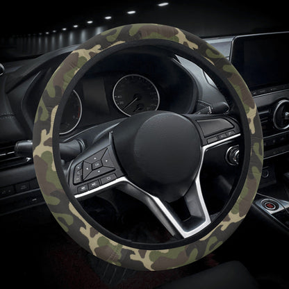 Camouflage Vehicle Steering Wheel Cover