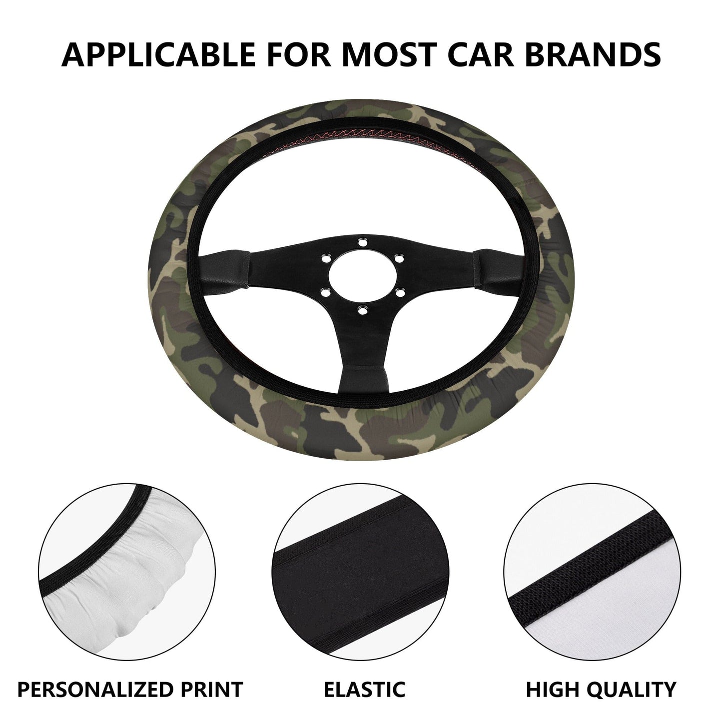 Camouflage Vehicle Steering Wheel Cover  Pioneer Kitty Market   