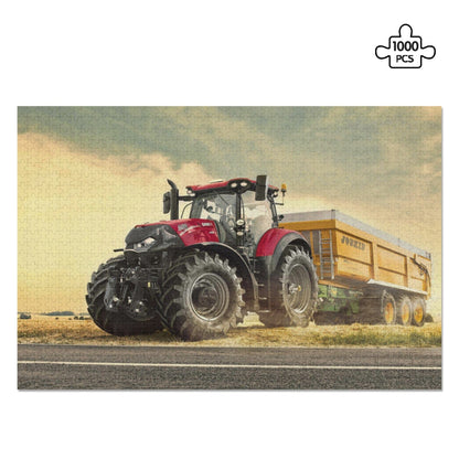 Appreciating Farmers Jigsaw Puzzle Series: Case Tractor at Work (1000 Pcs)  popcustoms Default Title  