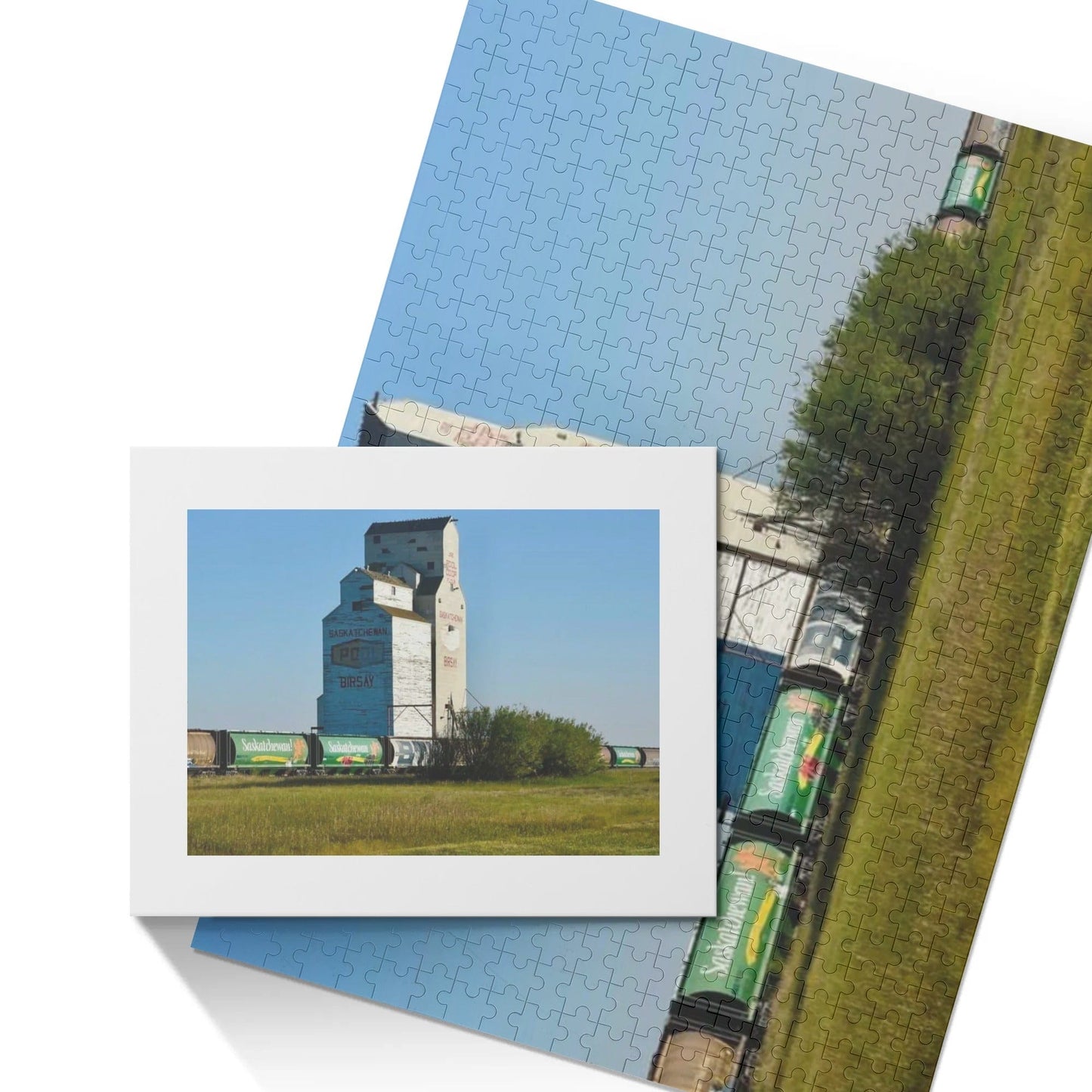 Canada Proud Jigsaw Puzzle Series: Birsay, Saskatchewan Grain Elevator (500 Pcs)