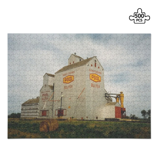 Canada Proud Jigsaw Puzzle Series (Saskatchewan Grain Elevator Edition): Bulyea (500 Pcs) Puzzle Pioneer Kitty Market Default Title  