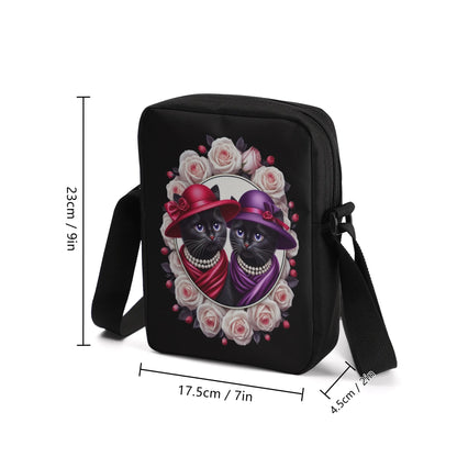 Classy Cats Crossbody Bag  Pioneer Kitty Market   