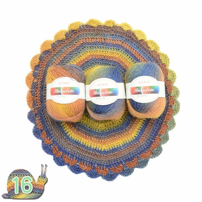 Rainbow Ball of Yarn Home PKM 16 style  