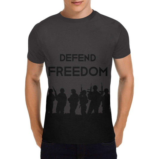 Defend Freedom T-Shirt  Pioneer Kitty Market   