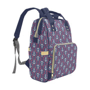 Anchors Away Multifunctional Diaper Backpack Bag