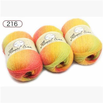 Rainbow Ball of Yarn Home PKM 216 style  