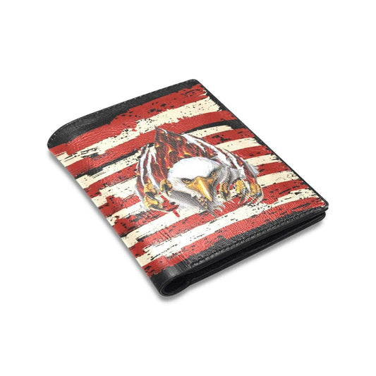 American Freedom Fighter PU Leather Wallet Men's Leather Wallet e-joyer   
