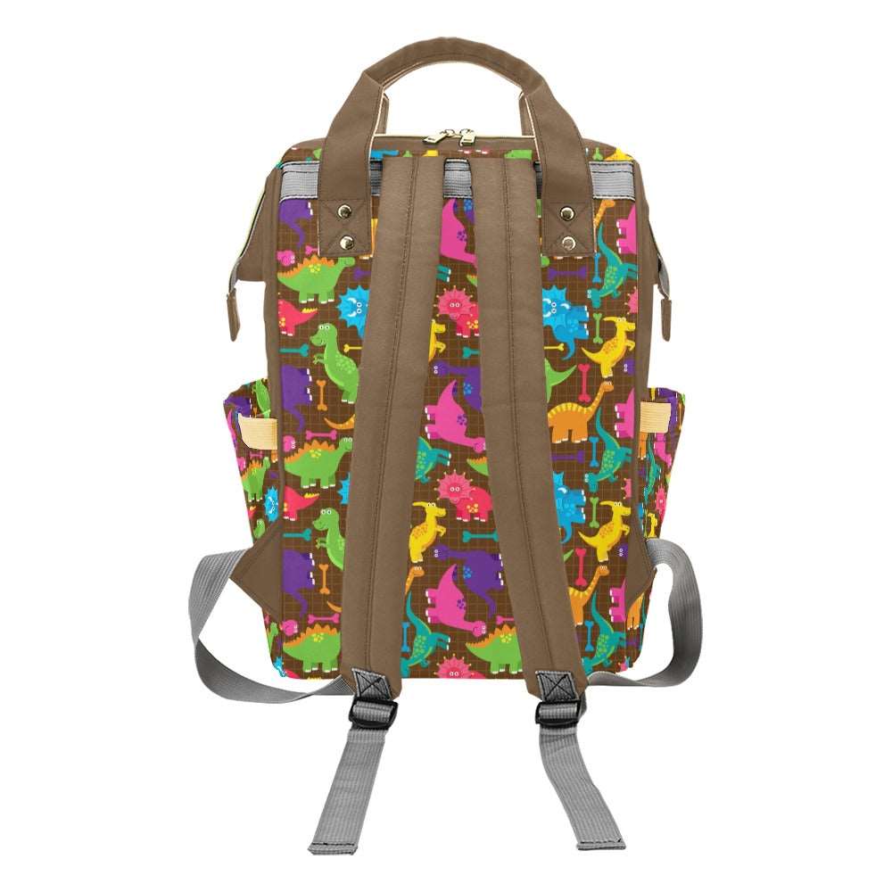 Dinosaur Multifunctional Diaper Backpack Bag Diaper Backpack (1688) Pioneer Kitty Market   