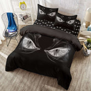 Angry Eyes 4PC Duvet Cover Set