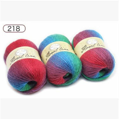 Rainbow Ball of Yarn Home PKM 218 style  