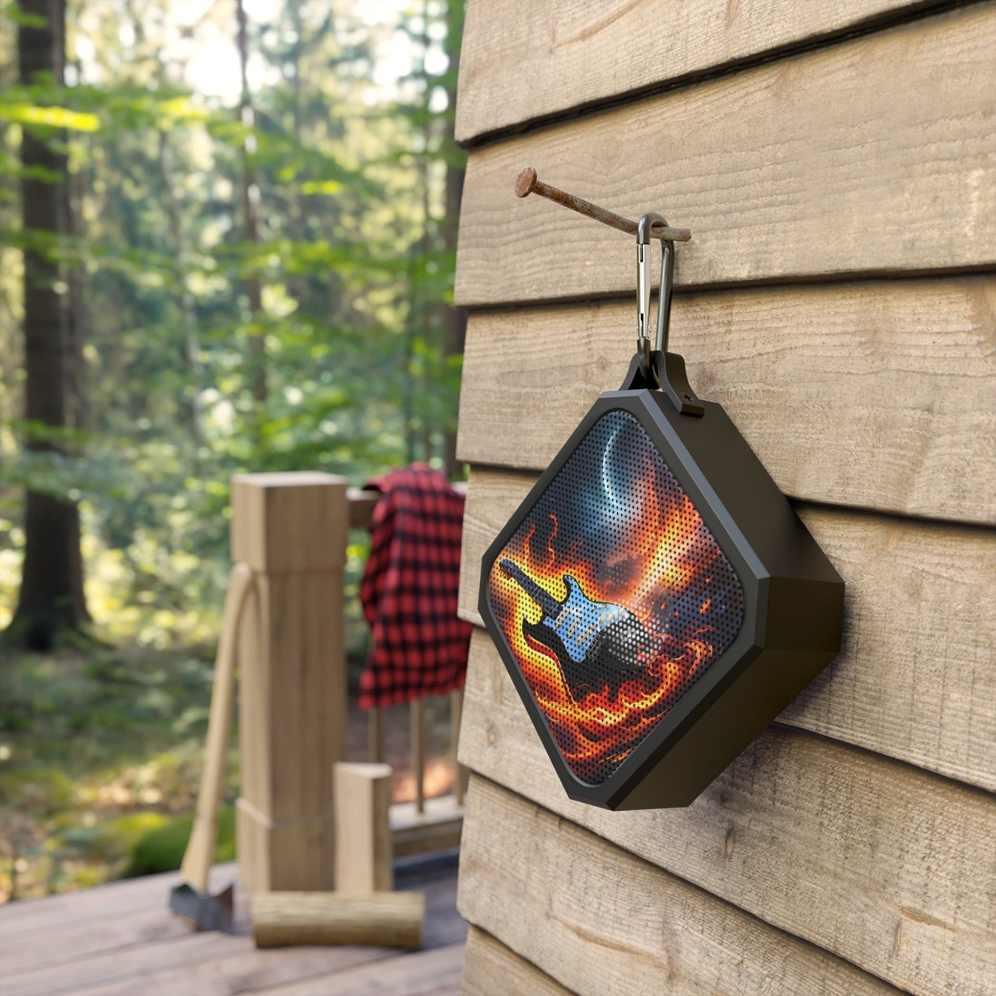 Flaming Guitar Blackwater Outdoor Bluetooth Speaker Accessories Pioneer Kitty Market   