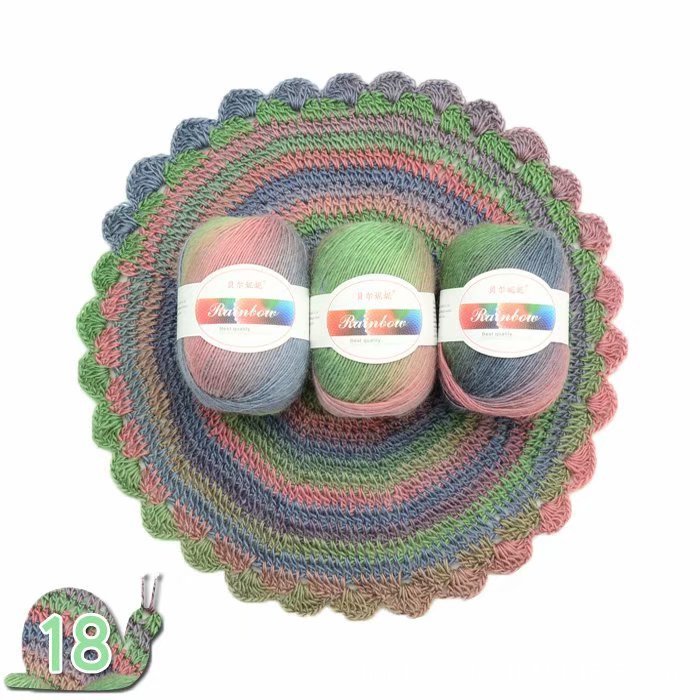 Rainbow Ball of Yarn Home PKM 18 style  