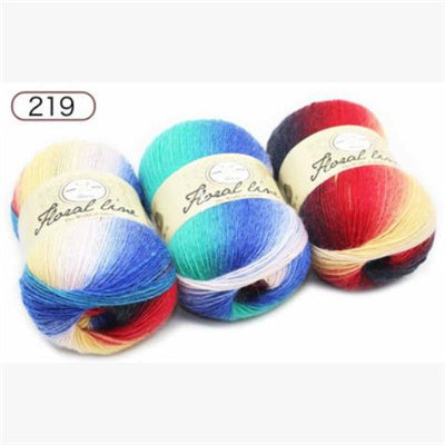 Rainbow Ball of Yarn Home PKM 219 style  