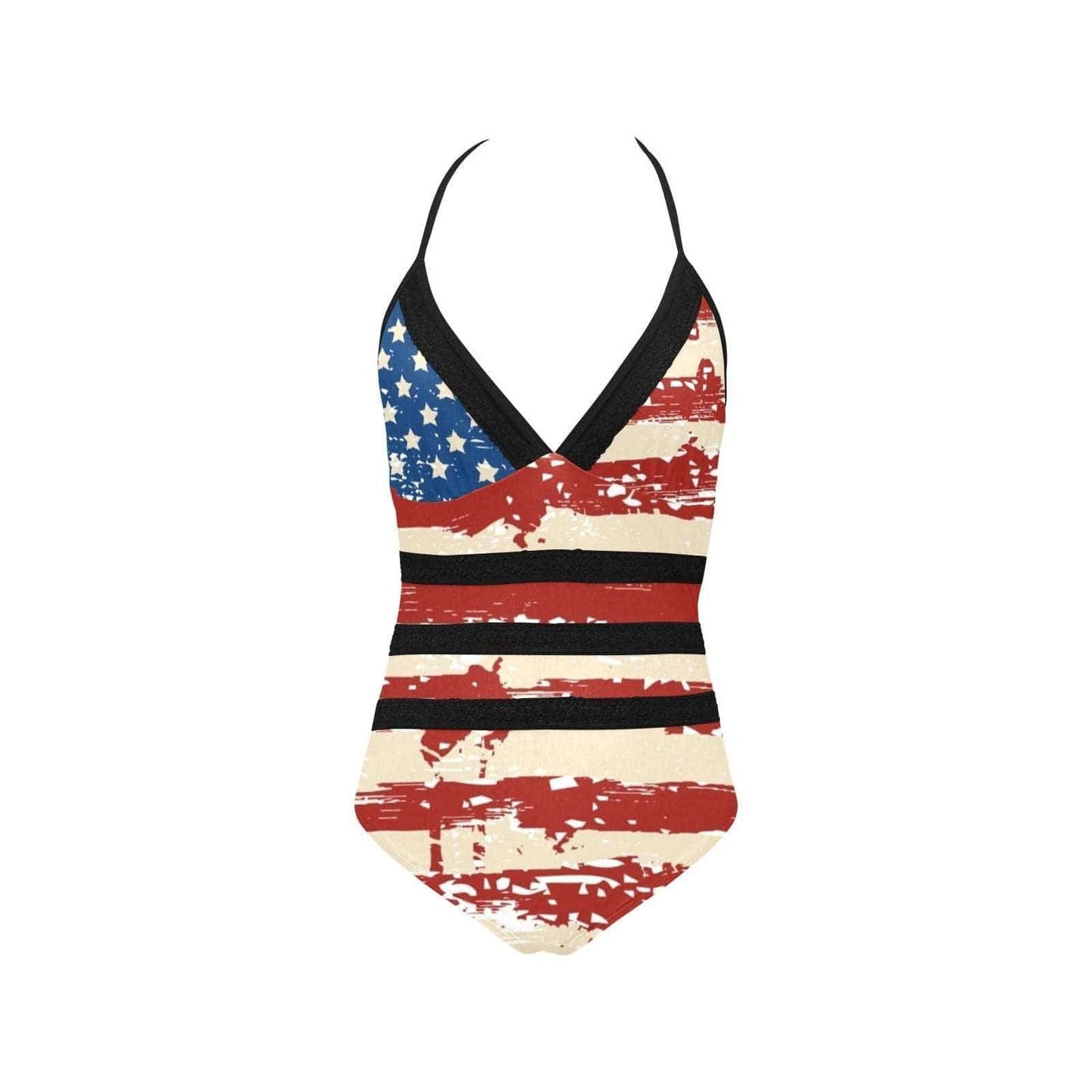 American Woman Lace Band Swimsuit
