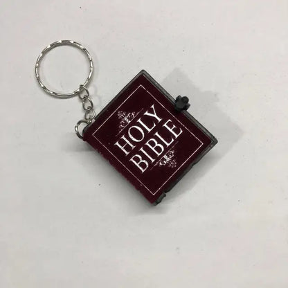 Mini Holy Bible Keychain Book Pendant keychain Pioneer Kitty Market   