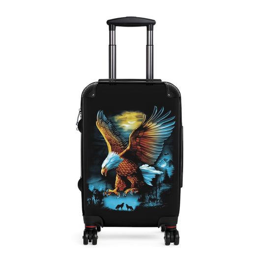 Flying Eagle Hard Shell Suitcase Bags Pioneer Kitty Market Small Black 