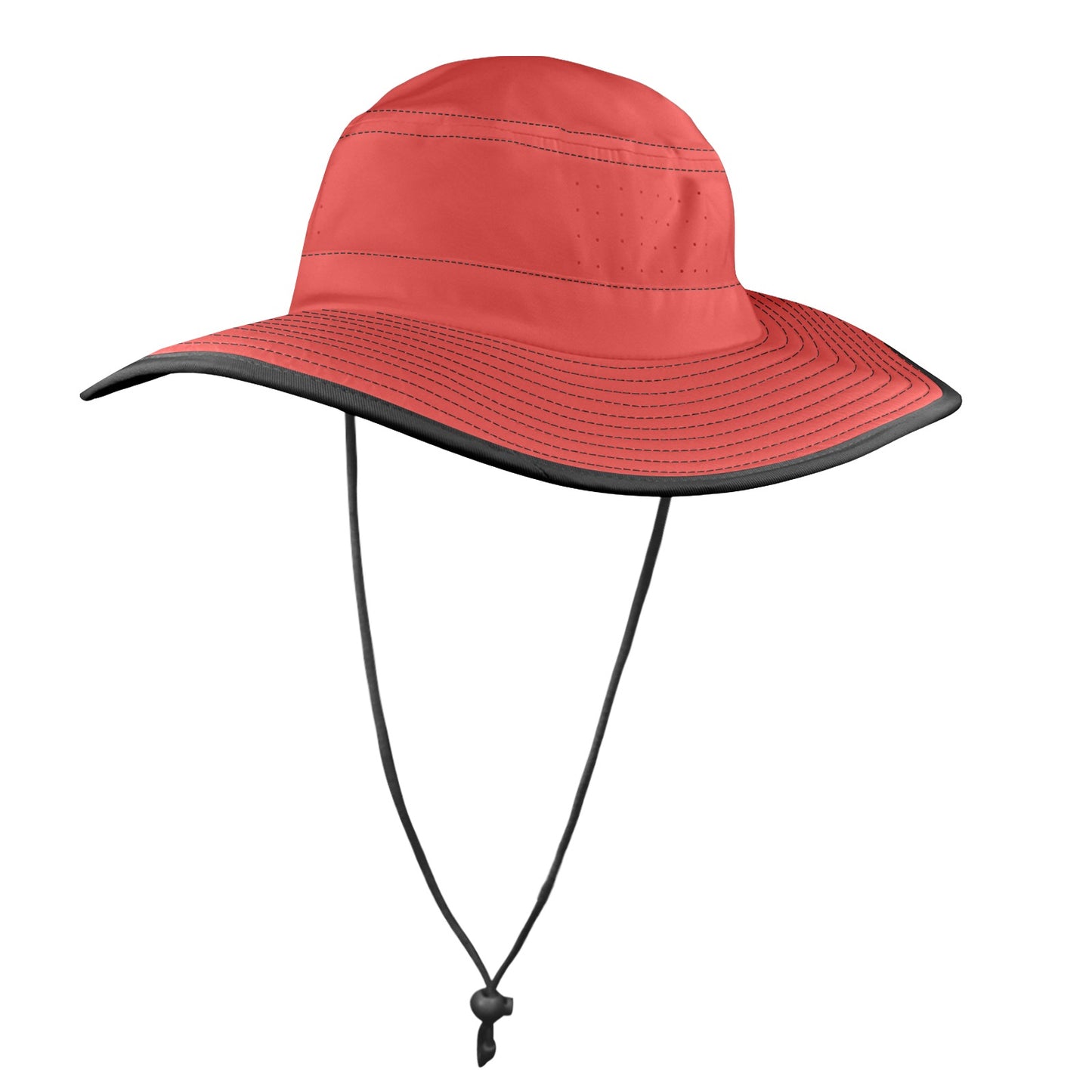 Red Garden Wide Brim Bucket Hat Hats  Pioneer Kitty Market   