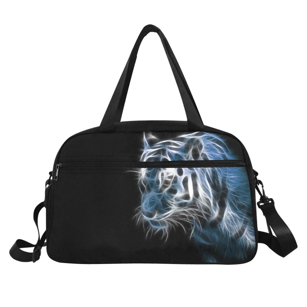 Silver Tiger Tote Travel Bag  Pioneer Kitty Market   