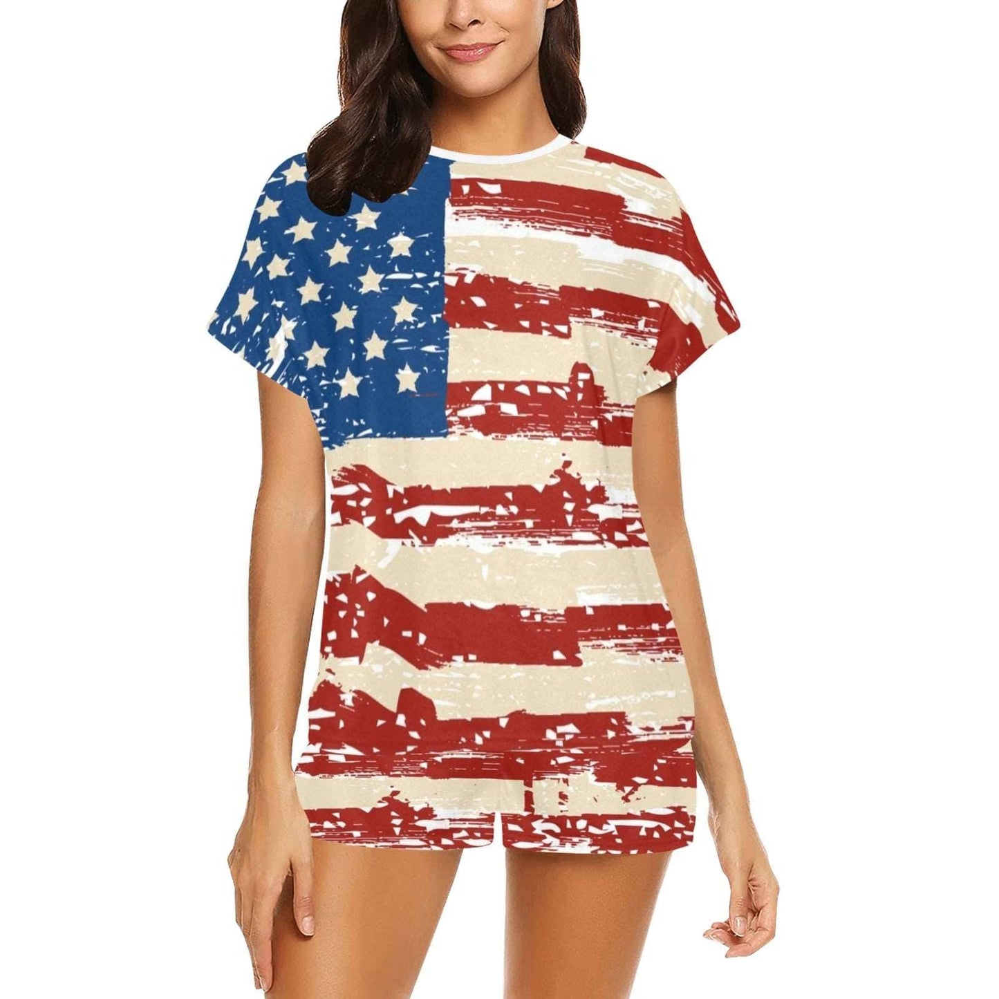 American Woman Short Pajama Set