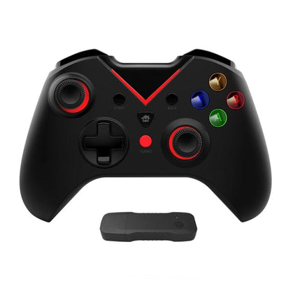 PC Xbox Wireless Dual Vibration Game Controller  Pioneer Kitty Market Black Red  