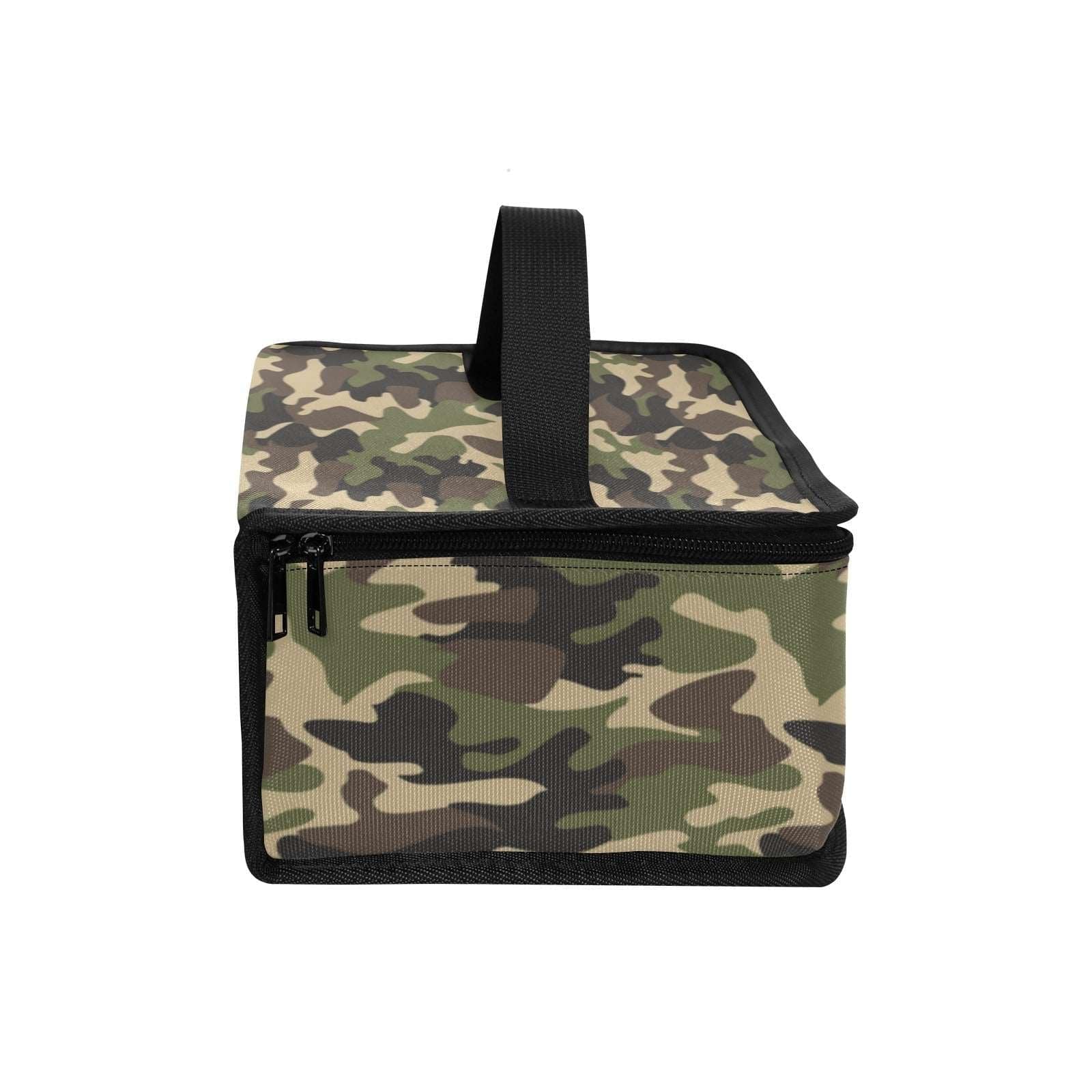 Camouflage Insulated Lunch Tote Portable Insulated Lunch Bag (1727) Pioneer Kitty Market   