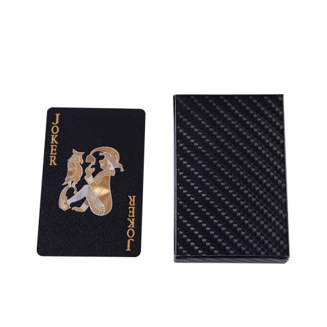 Black Gold Deck of Playing Cards Playing Cards Pioneer Kitty Market Checkered  
